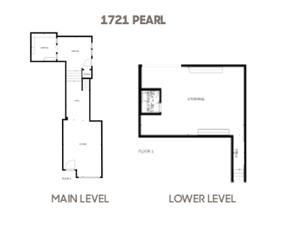 1721 PEARL STREET BOULDER, CO 80302 - Floorplan