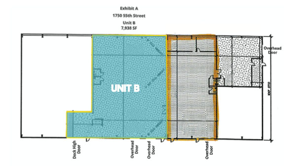 1750 55TH STREET BOULDER, CO 80301 UNIT B - Floorplan