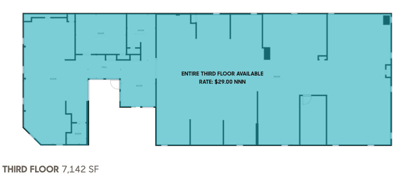 1911 11TH STREET BOULDER RETAIL - Floorplan