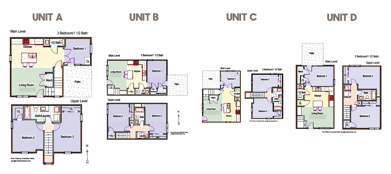 2535 SPRUCE STREET BOULDER, CO 80302 - Layouts plan