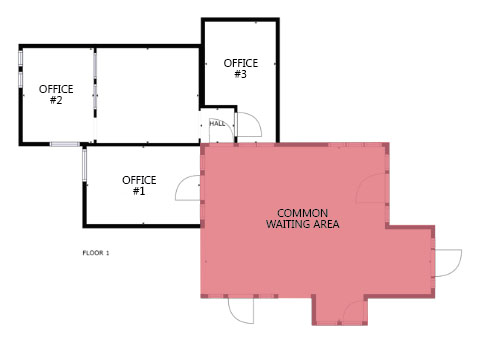 777 POPLAR AVENUE SUITE 755 BOULDER OFFICE - Floorplan