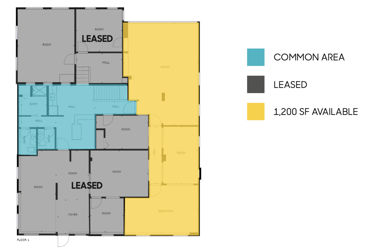 954 PEARL STREET SUITE 3 BOULDER OFFICE - Floorplan