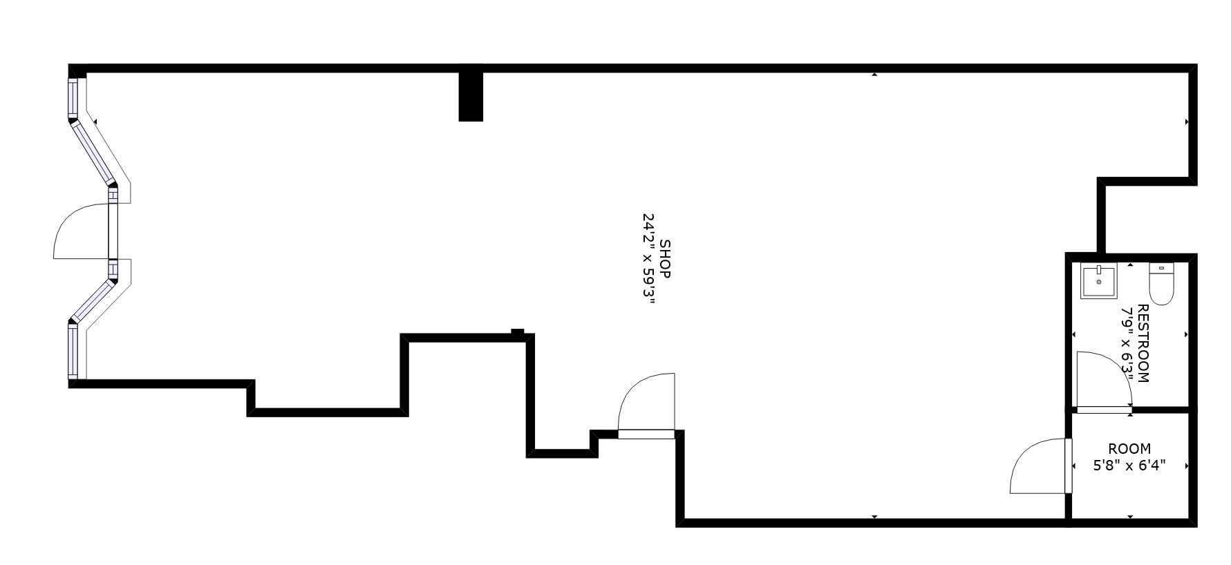 324 MAIN STREET LONGMONT RETAIL - Layout plan