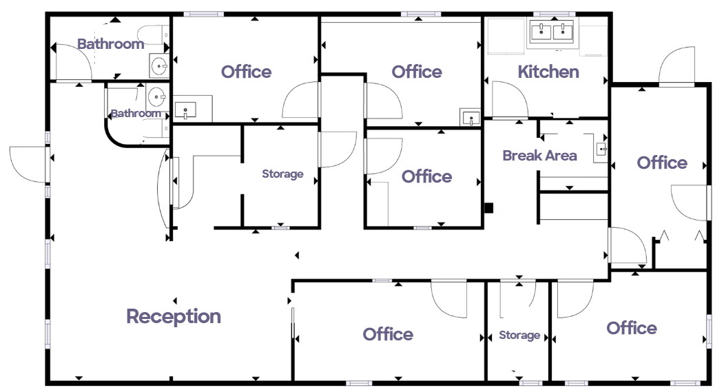 2449 PINE STREET BOULDER OFFICE - Floorplan image