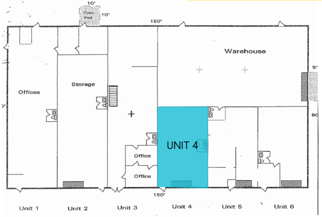 1812 VALTEC LANE BOULDER INDUSTRIAL - Floorplan image